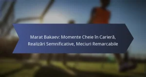Marat Bakaev: Momente Cheie în Carieră, Realizări Semnificative, Meciuri Remarcabile